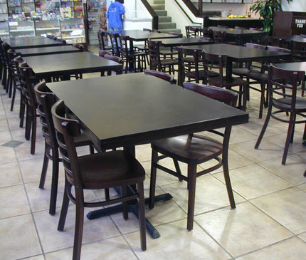 AMKO 200V Commercial Grade Restaurant Wood Chair