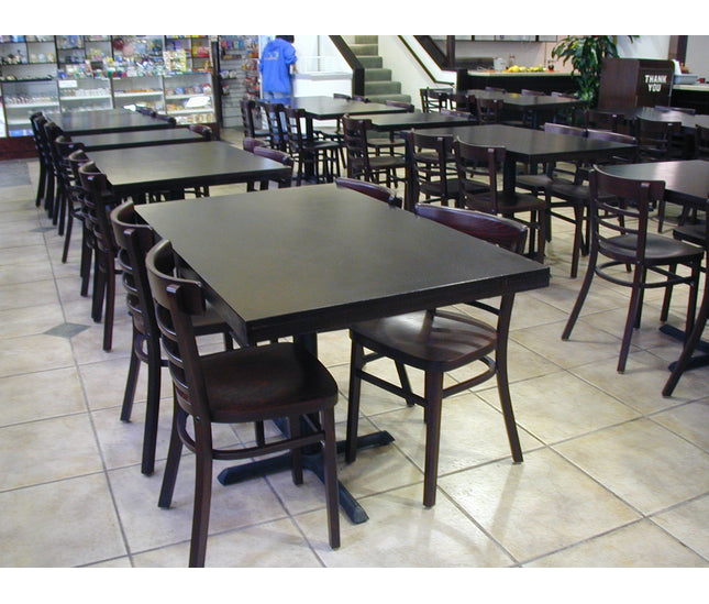 AMKO 200V Commercial Grade Restaurant Wood Chair