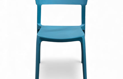 AMKO P148 Teal Blue Commercial Grade Restaurant Durable Plastic Chair