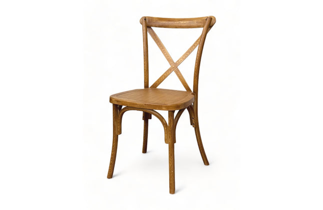 AMKO P753 Commercial Grade Restaurant Durable Plastic X-Back Chair