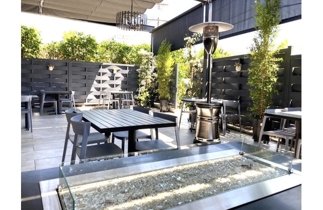 AMKO P148 Gray Commercial Grade Restaurant Durable Plastic Chair