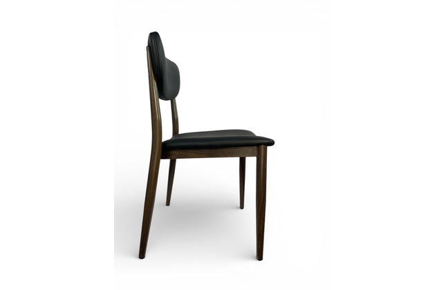 AMKO M5641 Black Commercial Grade Restaurant Chair