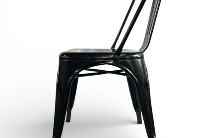 AMKO M7781 Black Commercial Grade Restaurant Chair