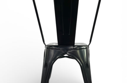 AMKO M7781 Black Commercial Grade Restaurant Chair