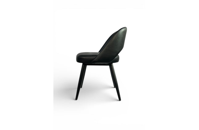AMKO M5670 Black Commercial Grade Restaurant Chair