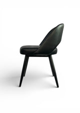 AMKO M5670 Black Commercial Grade Restaurant Chair
