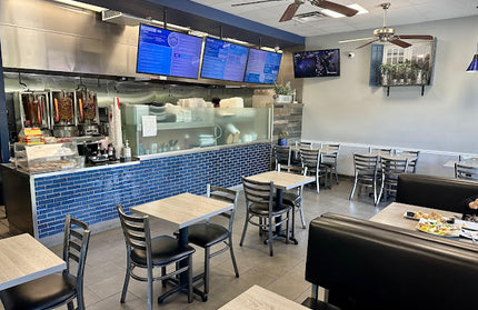 AMKO T53 Laminate Light Gray Restaurant Table Top