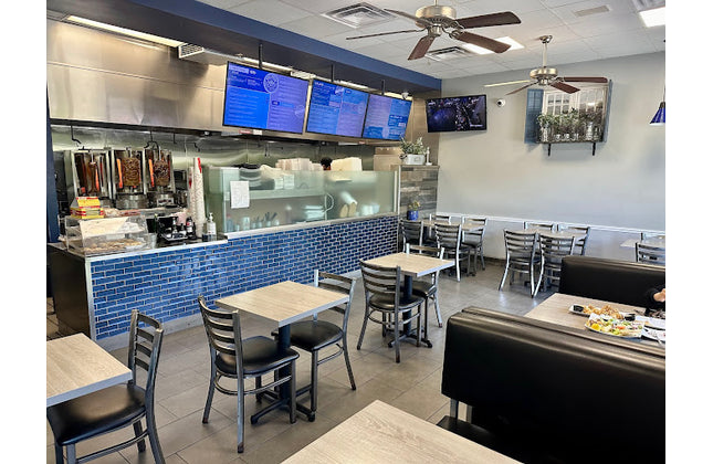 AMKO T53 Laminate Light Gray Restaurant Table Top