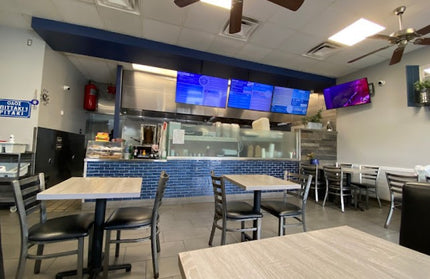 AMKO T53 Laminate Light Gray Restaurant Table Top