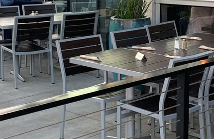 AMKO T75S Espresso Restaurant Patio Table Top