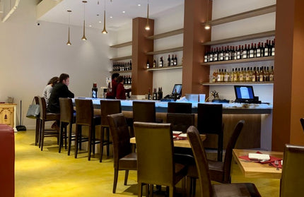 AMKO M909 Brown Commercial Grade Restaurant Chair