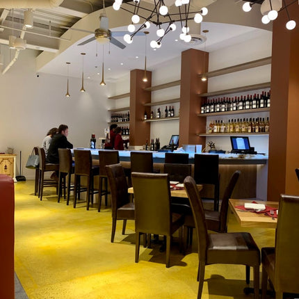 AMKO M909 Brown Commercial Grade Restaurant Chair