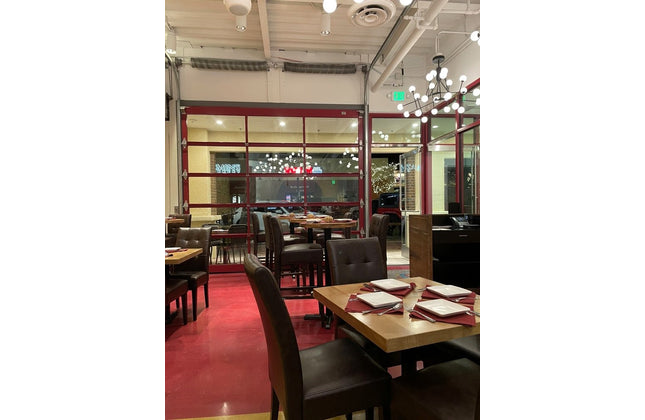 AMKO M909 Brown Commercial Grade Restaurant Chair