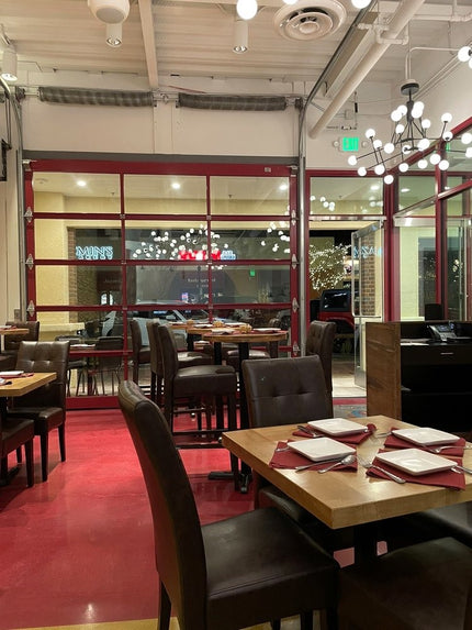 AMKO M909 Brown Commercial Grade Restaurant Chair