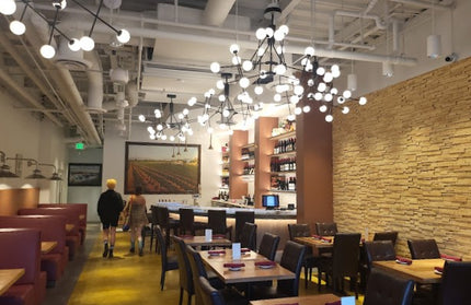 AMKO M909 Brown Commercial Grade Restaurant Chair