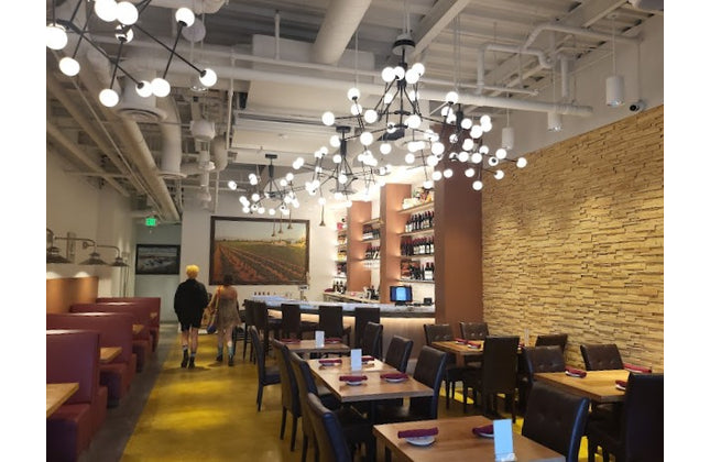 AMKO M909 Brown Commercial Grade Restaurant Chair