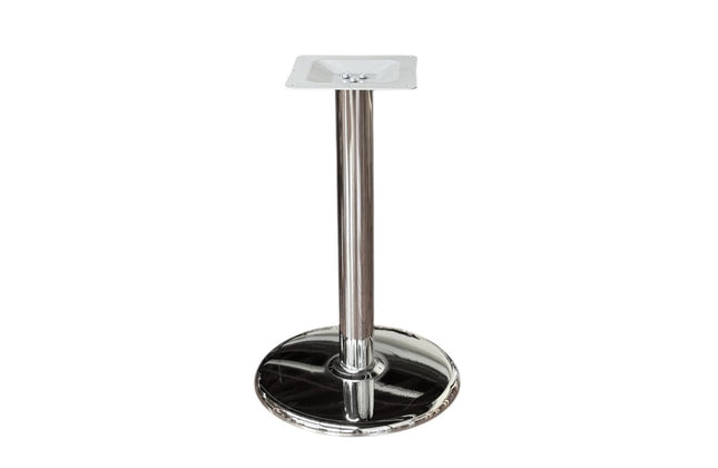 AMKO STC Steel Base Chrome STC17R / STC22R Commercial Grade Restaurant Table Base