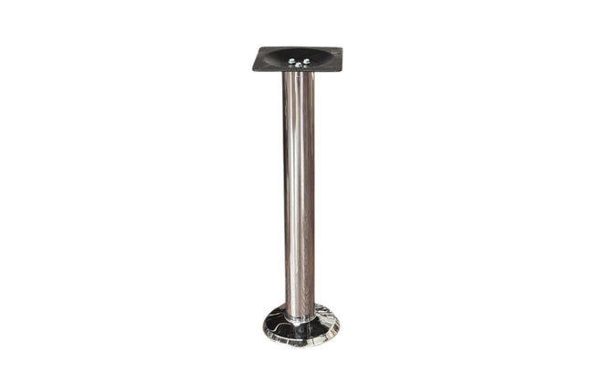 AMKO STC Steel Base Chrome STC-BDB Bolt Down Commercial Grade Restaurant Table Base