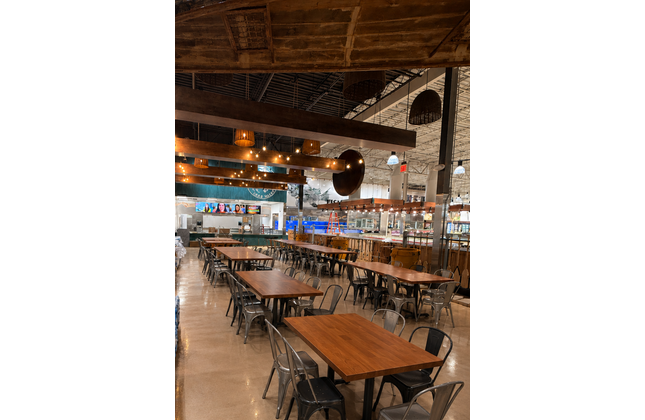 AMKO T23 Beechwood Rustic Oak Butcher Block Restaurant Table Top