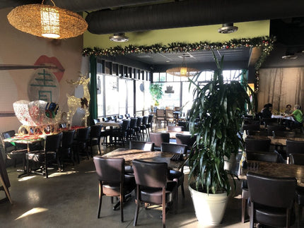 AMKO M5560 Brown Commercial Grade Restaurant Chair