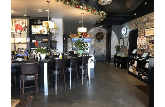 AMKO M5560BS Metal Frame Full Upholstered Seat Restaurant Barstool