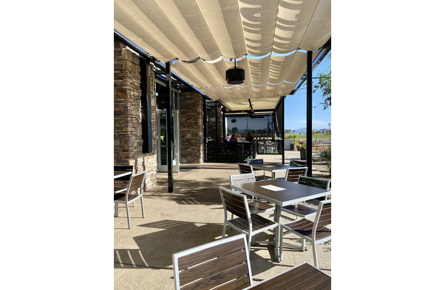 AMKO T75S Espresso Restaurant Patio Table Top