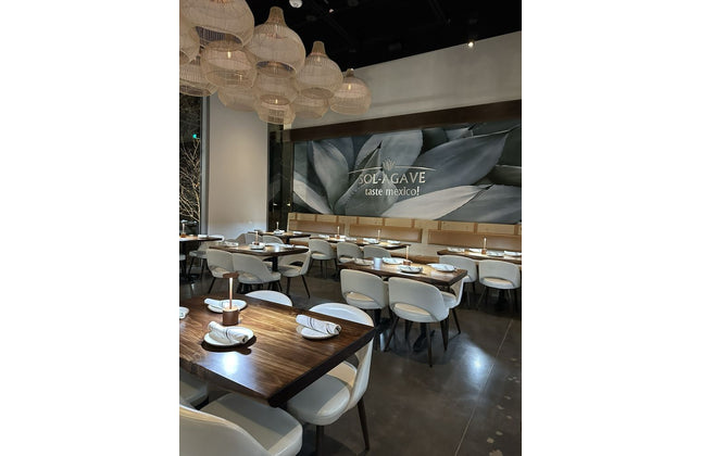 AMKO M5670 White Commercial Grade Restaurant Chair