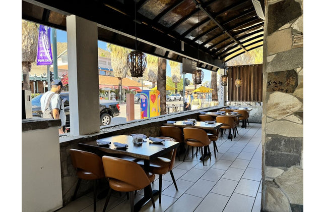 AMKO M5670 Orange Commercial Grade Restaurant Chair