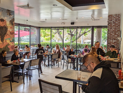 AMKO 538SB Black Gray Aluminum Commercial Grade Restaurant Chair