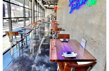 AMKO M582 Metal Commercial Grade Restaurant Chair