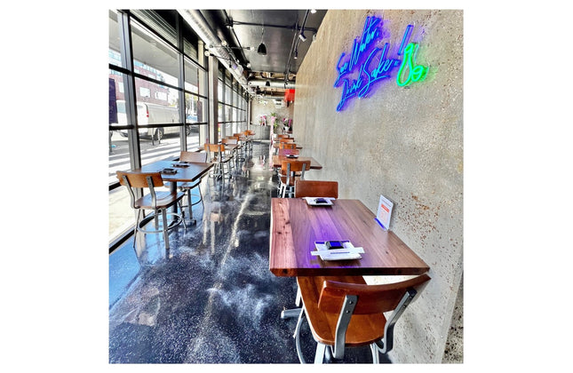 AMKO M582 Metal Commercial Grade Restaurant Chair