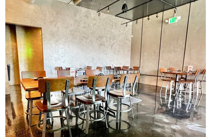 AMKO M582 Metal Commercial Grade Restaurant Chair