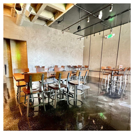 AMKO M582 Metal Commercial Grade Restaurant Chair