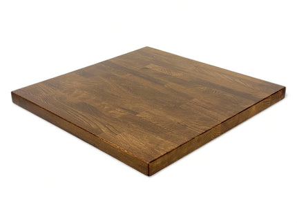 AMKO T11 White Oak Light Walnut Butcher Block Restaurant Table Top