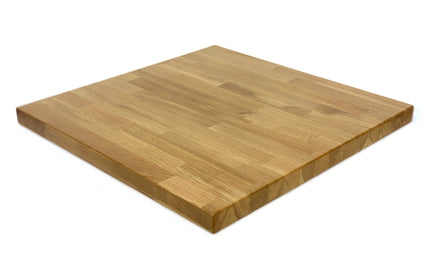 AMKO T11 White Oak Natural Butcher Block Restaurant Table Top