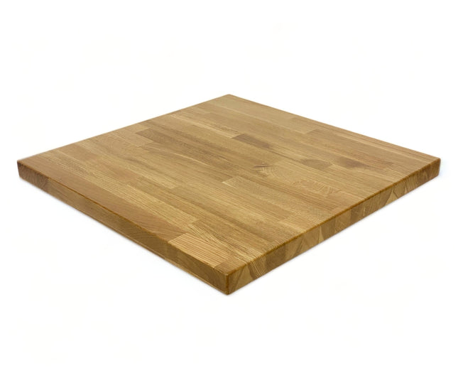 AMKO T11 White Oak Natural Butcher Block Restaurant Table Top