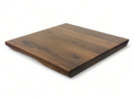 AMKO T20P Plank Black Walnut Live Edge Restaurant Table Top