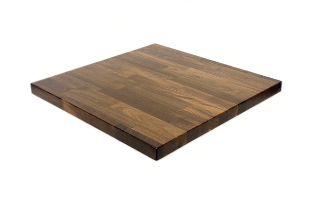 AMKO T20 Black Walnut Butcher Block Restaurant Table Top