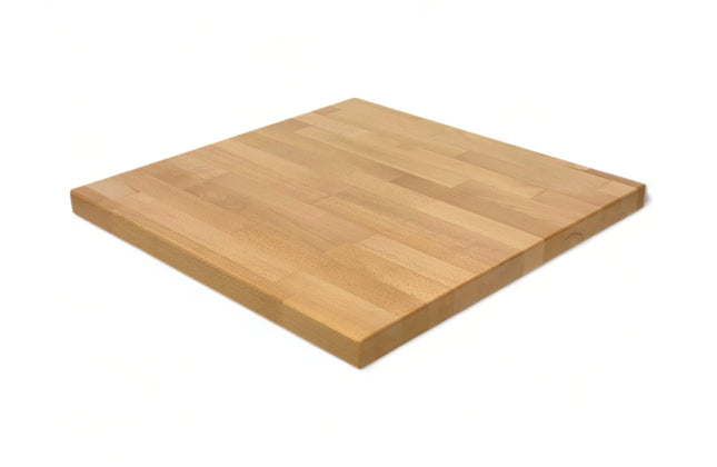 AMKO T23 Beechwood Natural Butcher Block Restaurant Table Top
