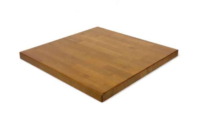AMKO T23 Beechwood Rustic Oak Butcher Block Restaurant Table Top