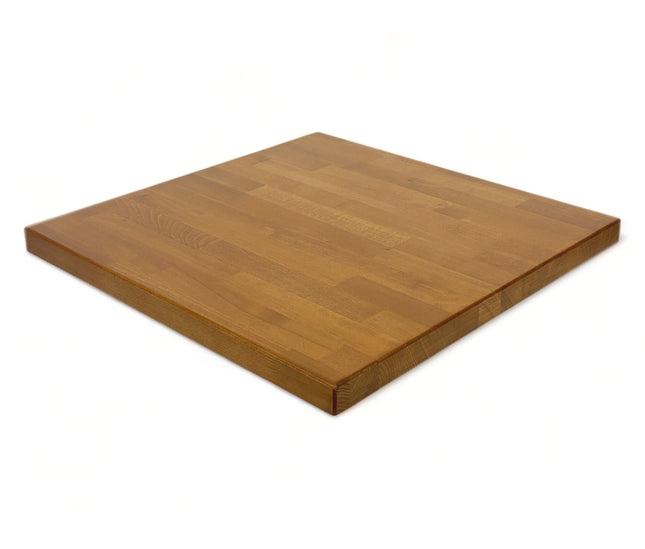 AMKO T23 Beechwood Rustic Oak Butcher Block Restaurant Table Top