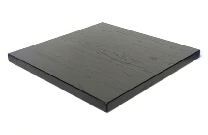 AMKO T64 Ashwood Carbonized Dark Butcher Block Restaurant Table Top