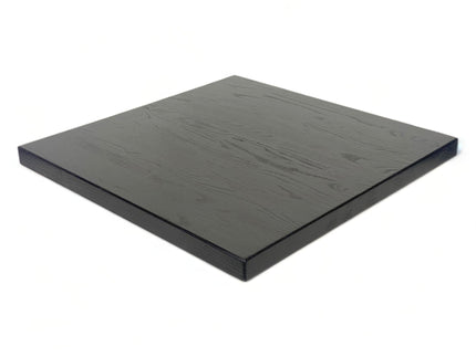 AMKO T64 Ashwood Carbonized Dark Butcher Block Restaurant Table Top