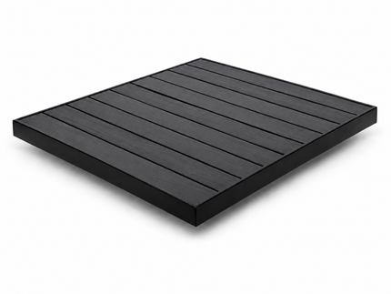 AMKO T66B Black Restaurant Patio Table Top