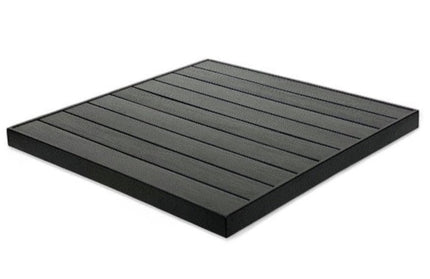 AMKO T66B Black Restaurant Patio Table Top