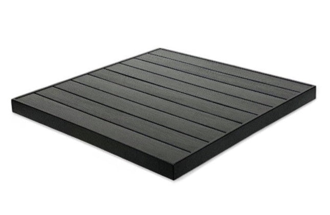 AMKO T66B Black Restaurant Patio Table Top