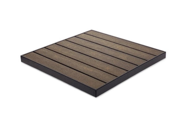 AMKO T66B Mocha Restaurant Patio Table Top