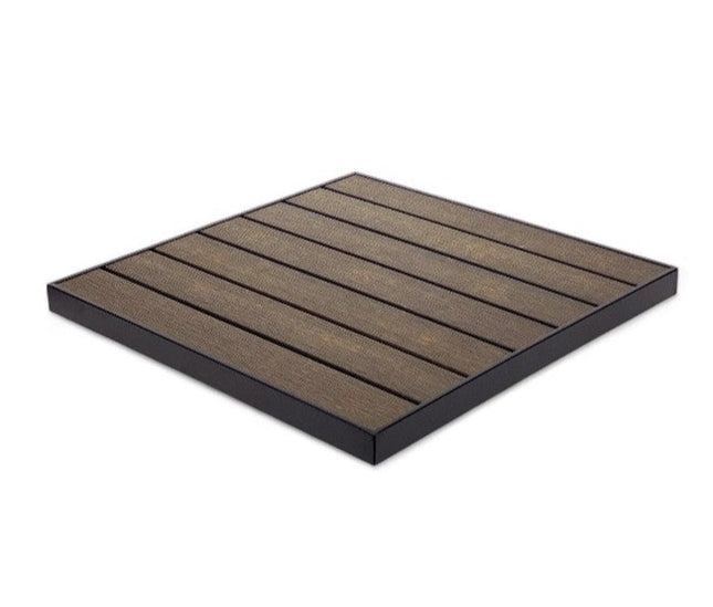 AMKO T66B Mocha Restaurant Patio Table Top