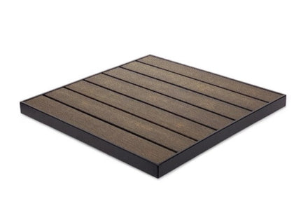 AMKO T66B Mocha Restaurant Patio Table Top