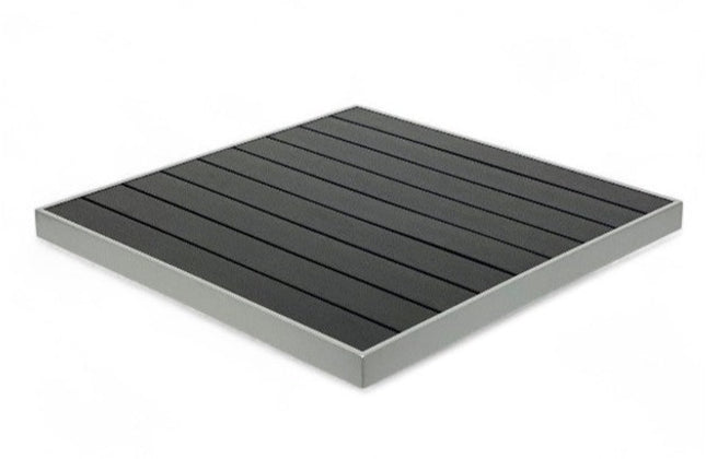 AMKO T66G Black Restaurant Patio Table Top